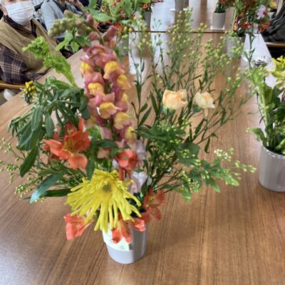 出張フラワーレッスン