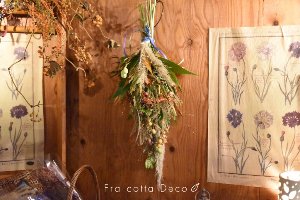 【秋花のスワッグ作り】お申込み受付中です！