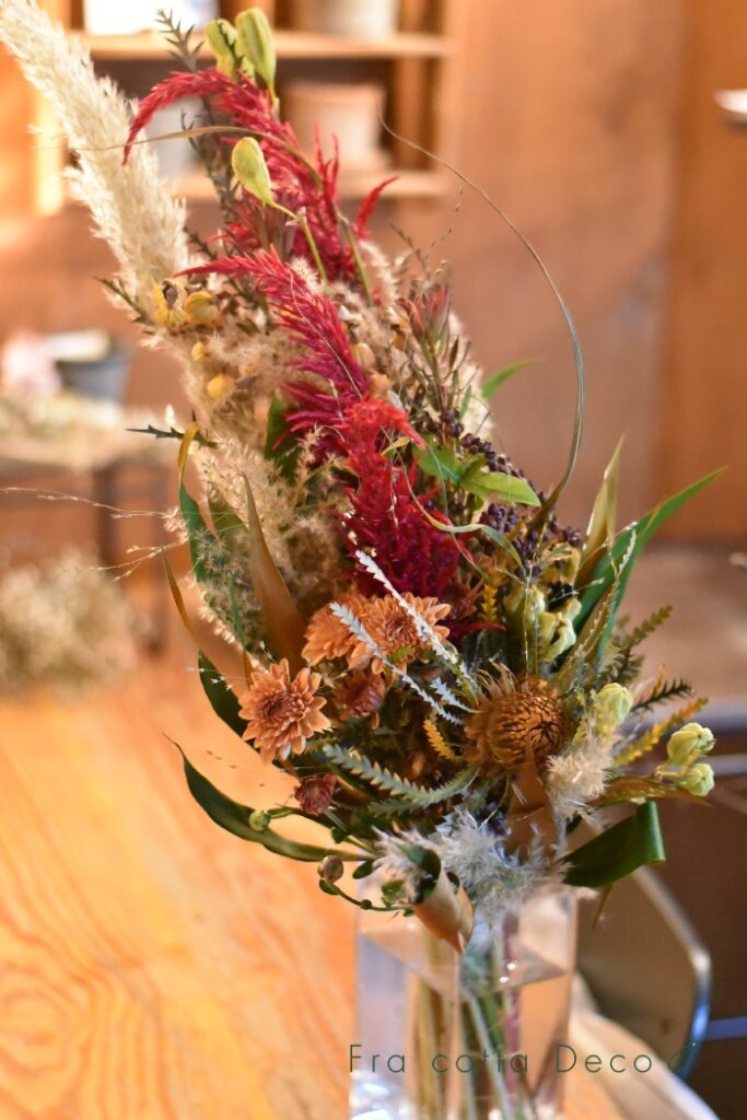 秋・・・ホッコリ色のお花が沢山