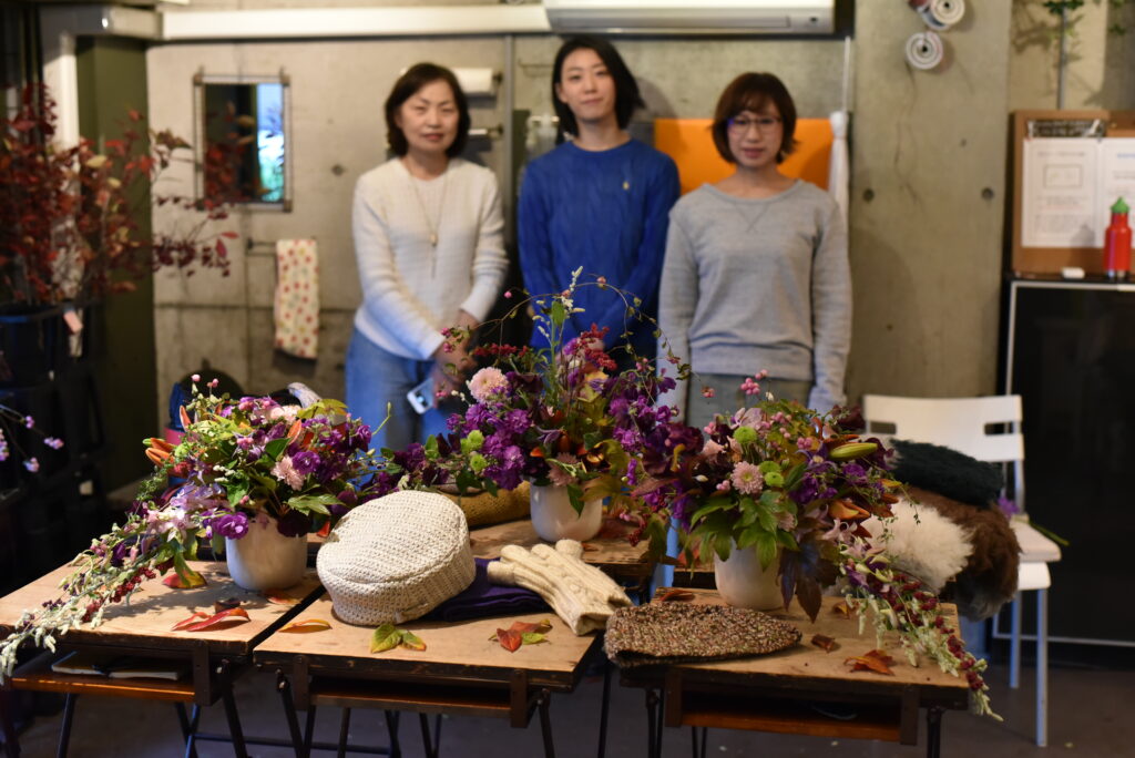 ～スペシャリストクラス～　アパレルの展示会設定の装花　グループレッスン①