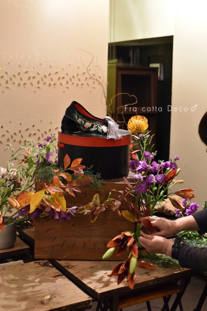 ~スペシャリストクラス~ アパレルの展示会設定の装花 グループレッスン ②
