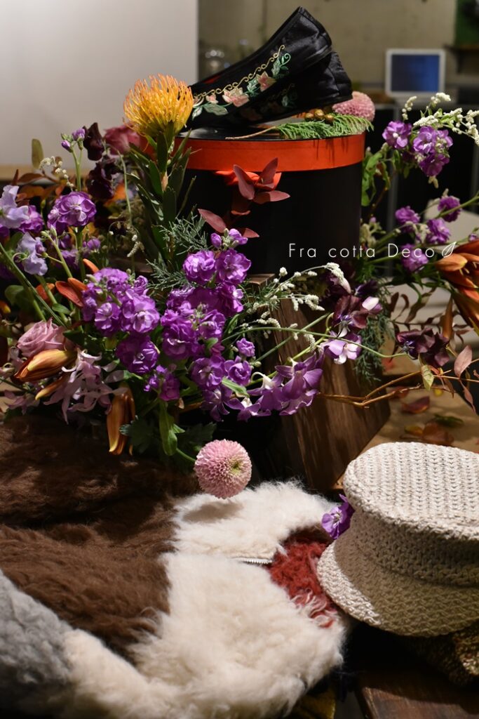 ～スペシャリストクラス～　アパレルの展示会設定の装花　グループレッスン ②