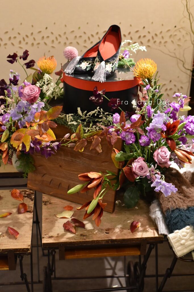 ～スペシャリストクラス～　アパレルの展示会設定の装花　グループレッスン ②