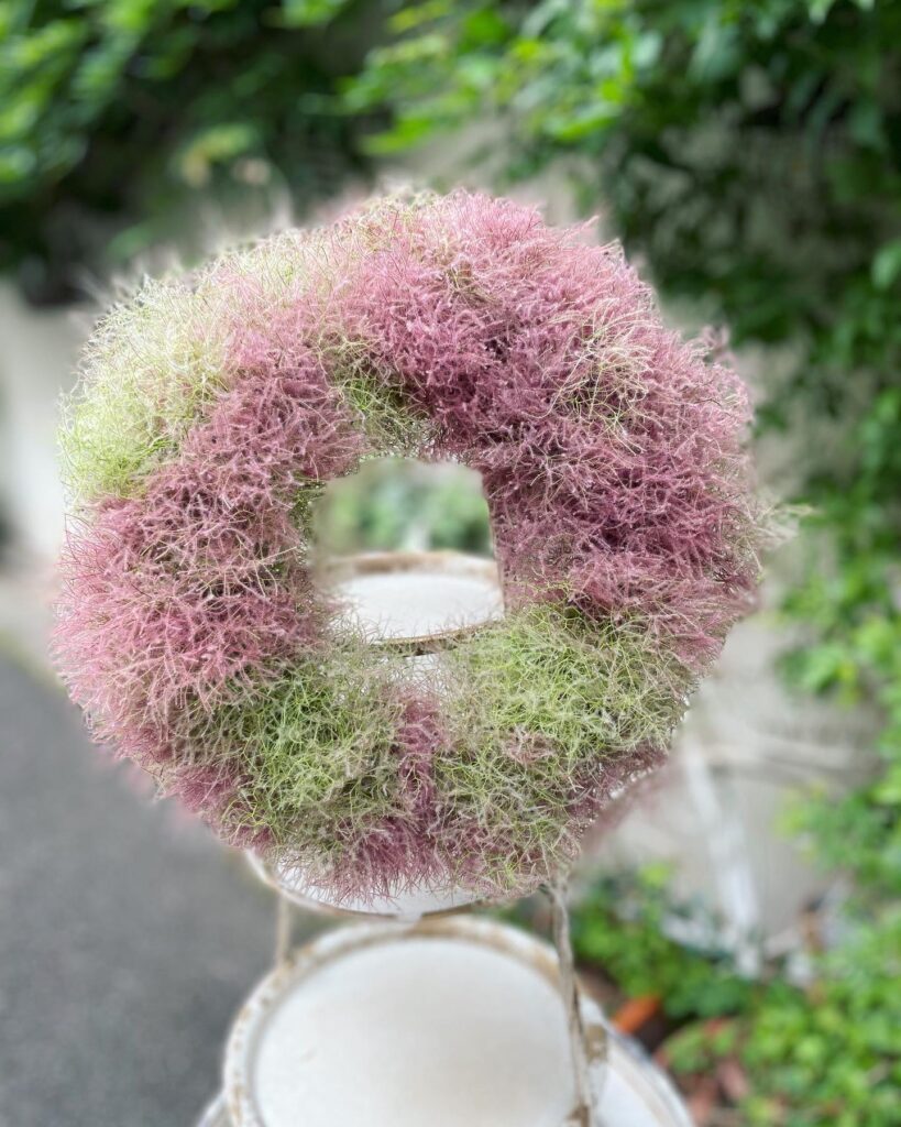Wreath&Swag Class 可愛い仕上がりです。