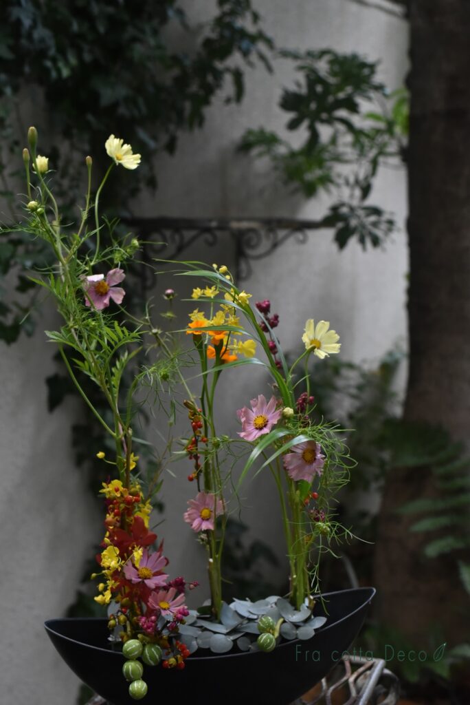 ニシキギで楽しむ花活けテクニック