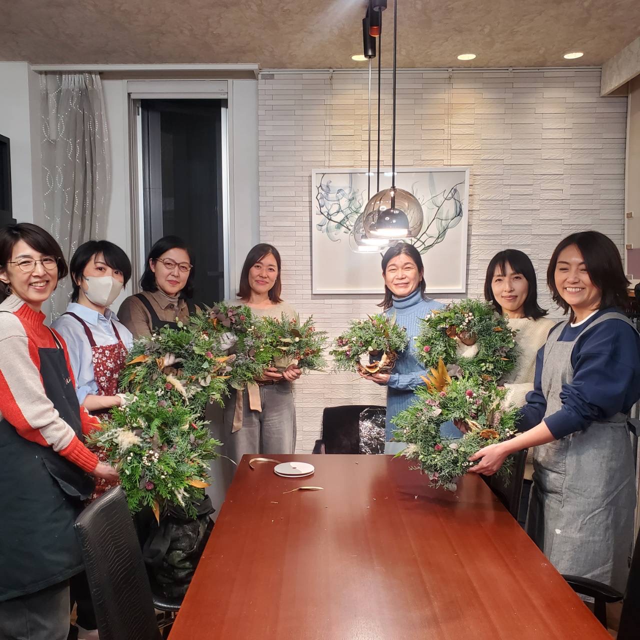 生徒さんの花レポート☆花を習う、その先にある優しい時間