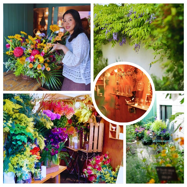 杉並区阿佐ヶ谷にある一軒家の花屋＋フラワースクール『フラコッタデコ』です